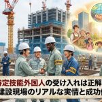 特定技能外国人の受け入れは正解か？建設現場のリアルな実情と成功例